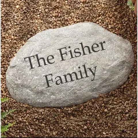 Personalized You Name It Garden Stone