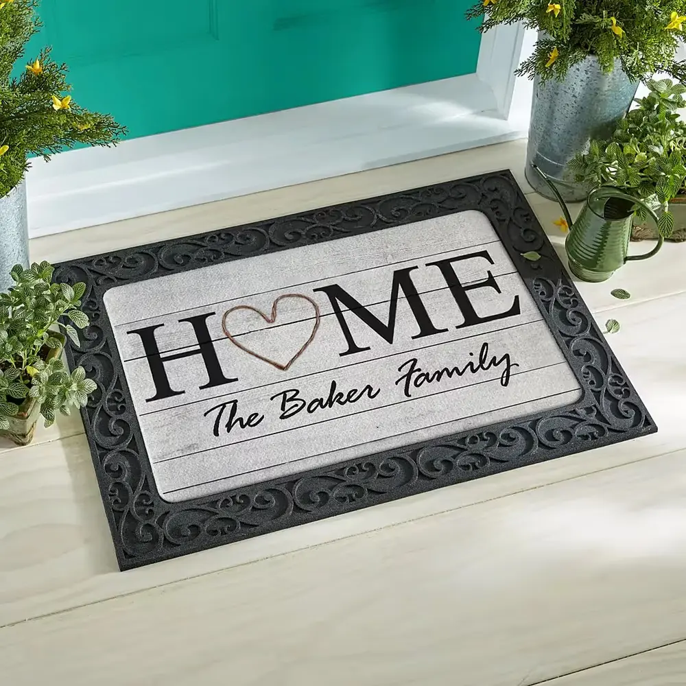 Rustic Charm Welcome Doormat