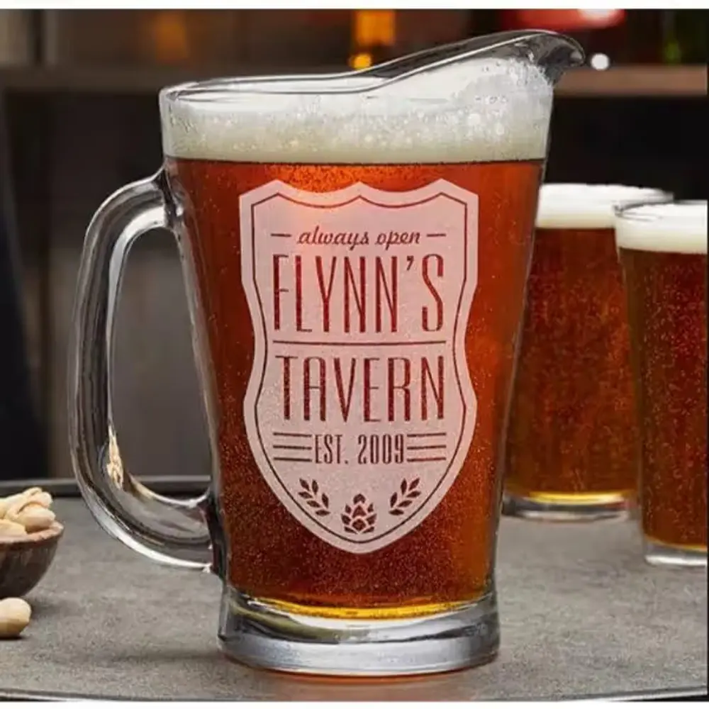 Personalized Beer Pitcher & Pint Glasses