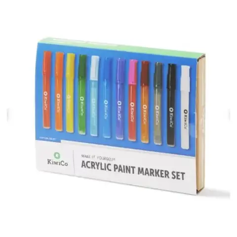 Acrylic Paint Marker Set, 12 Colors