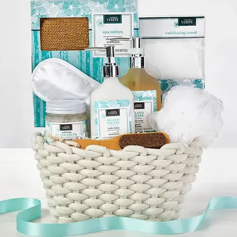 Island Escape Spa Gift Basket