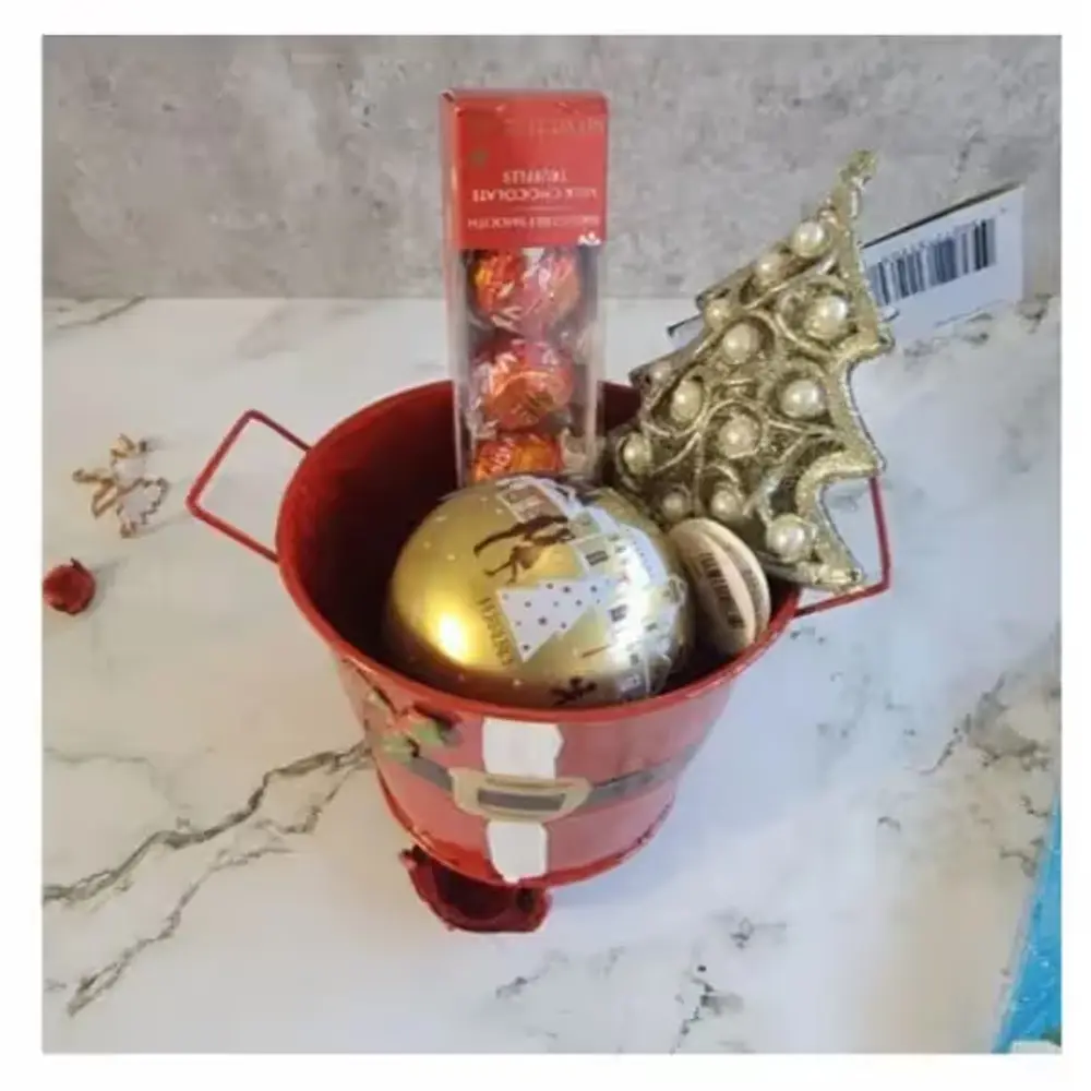 Christmas Chocolate Bucket