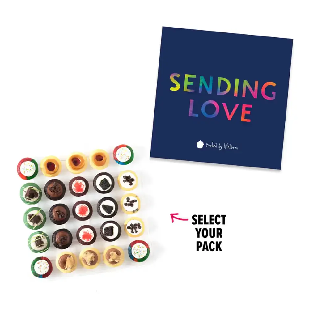 Sending Love Box, 25 Bite-Size Treats