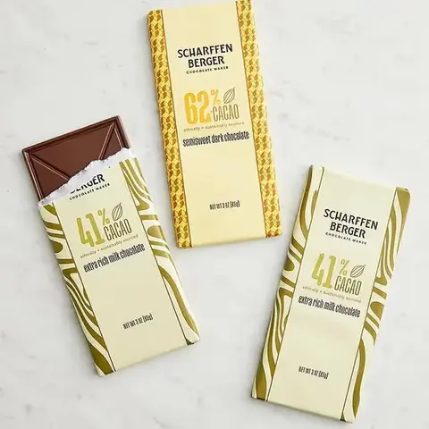 Scharffen Berger Milk & Semisweet Trio
