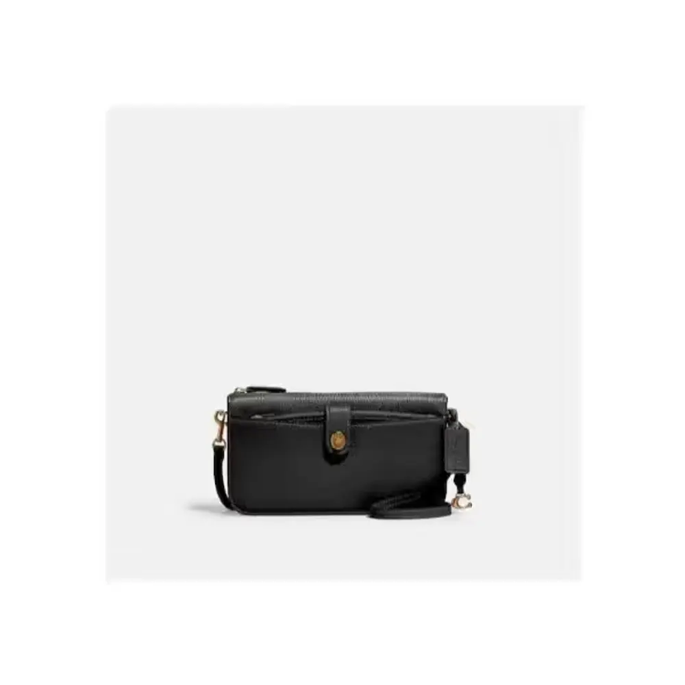 Pebble Leather Pop-Up Messenger Bag