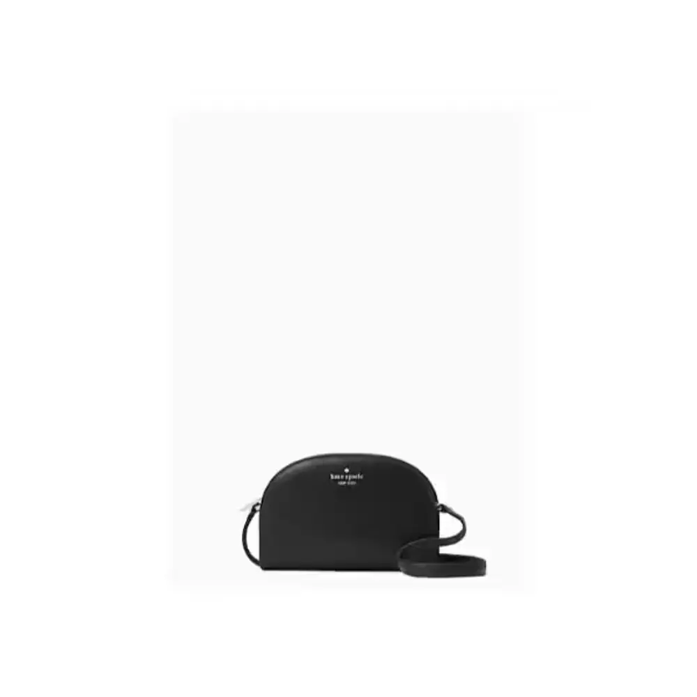 Saffiano Leather Dome Crossbody