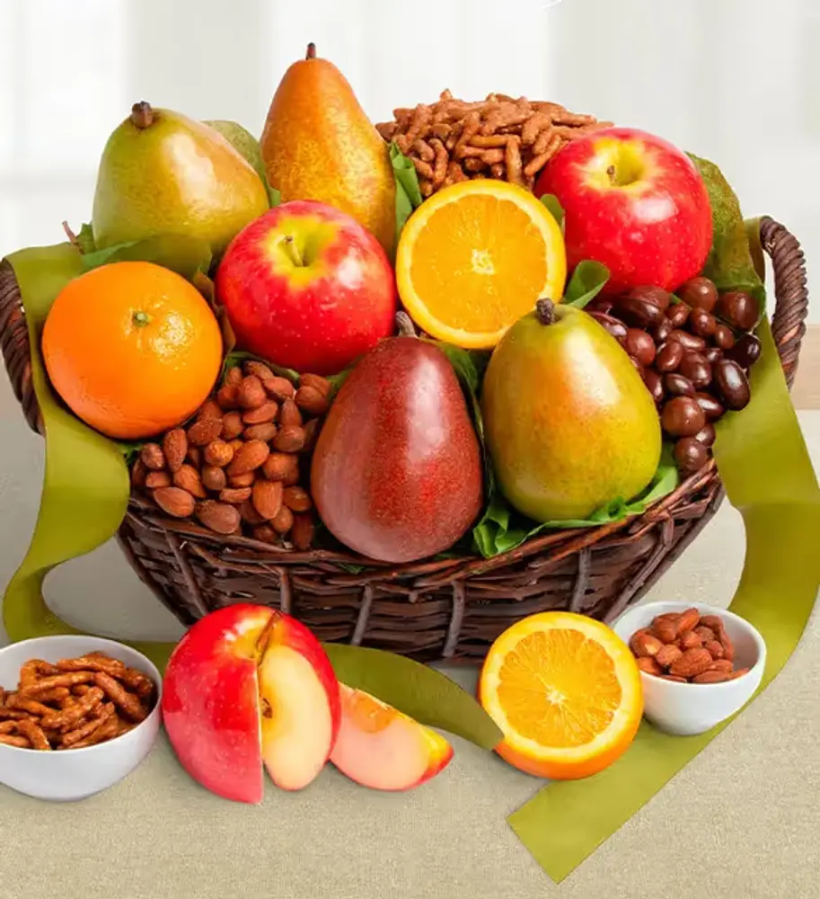 California Orchard Fruit & Nut Basket