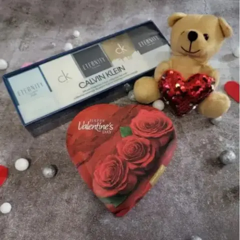 Calvin Klein Travel Set, Teddy & Chocolate