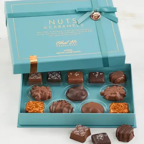 Ethel M Nuts & Caramels Collection, 12 Pc