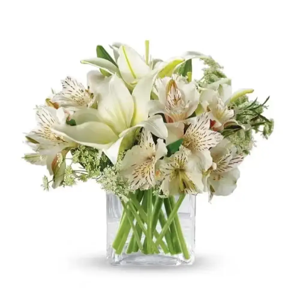Thinking of You White Lily Arrangement