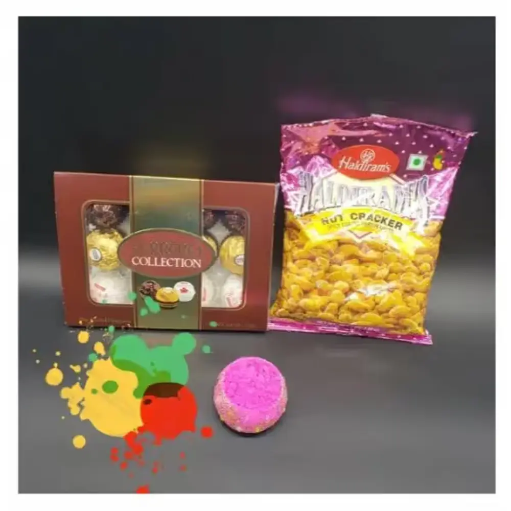 Namkeen, Ferrero & Gulal Holi Combo
