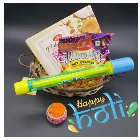 Holi Snacks & Sweet Basket