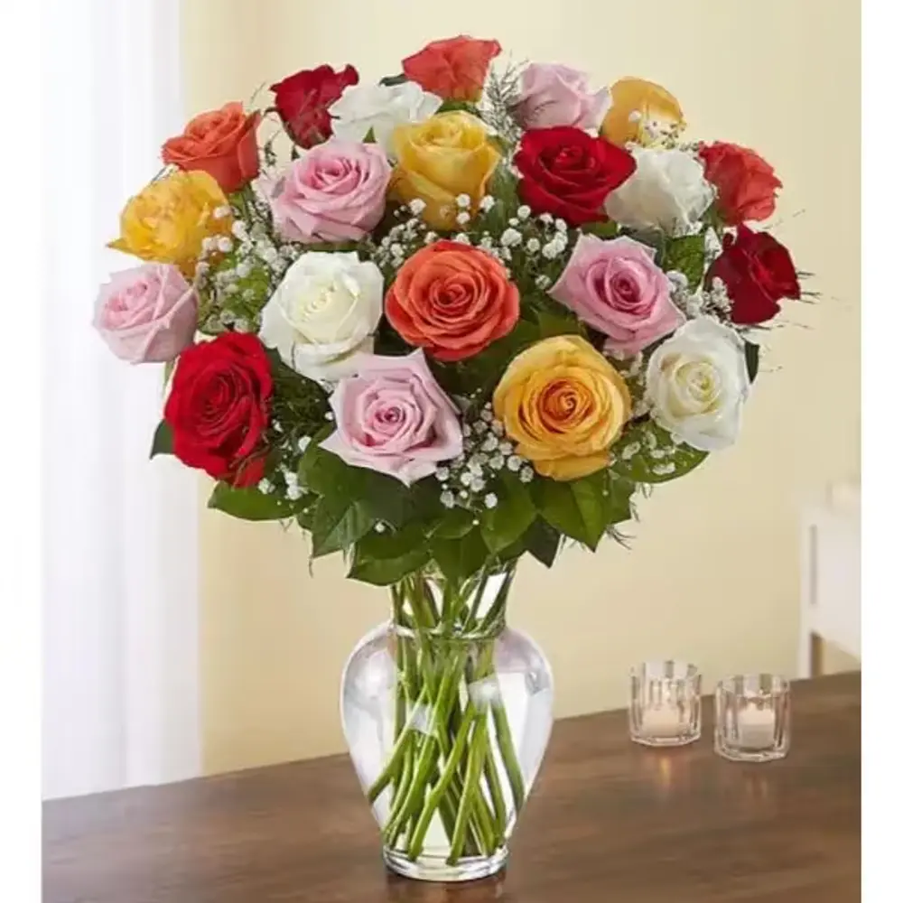 Ultimate Elegance Long Stem Assorted Roses