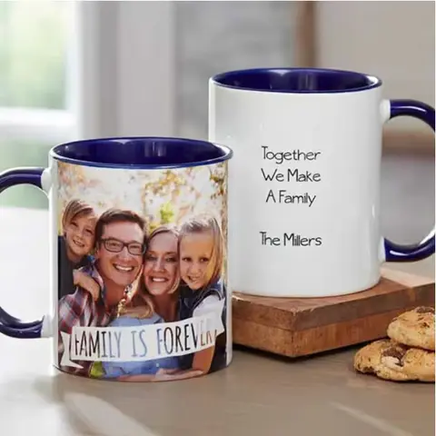 Personalized Family Photo Mug