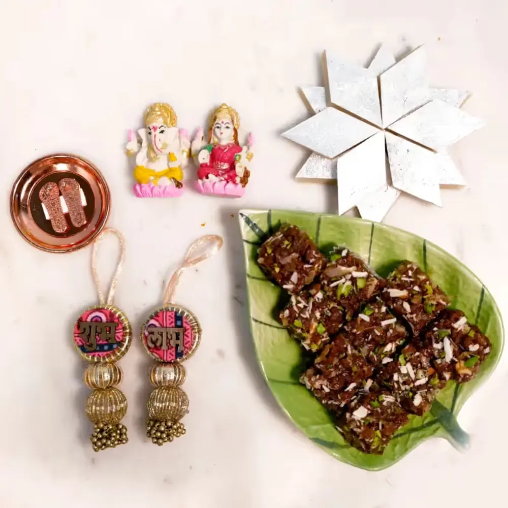 Wall Hangings, Sweets & Laxmi Ganesha