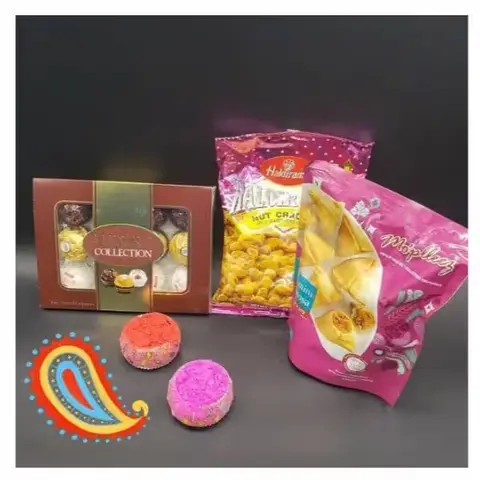 Holi Snacks & Ferrero Rocher Combo