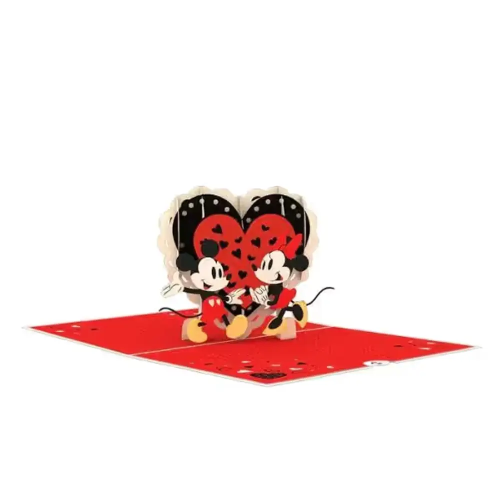 Mickey & Minnie Pop-Up Card Gift
