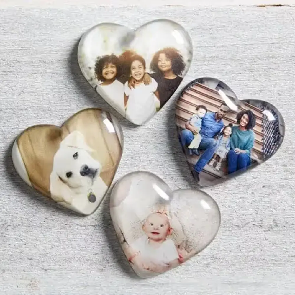 Personalized Photo Mini Heart Keepsake