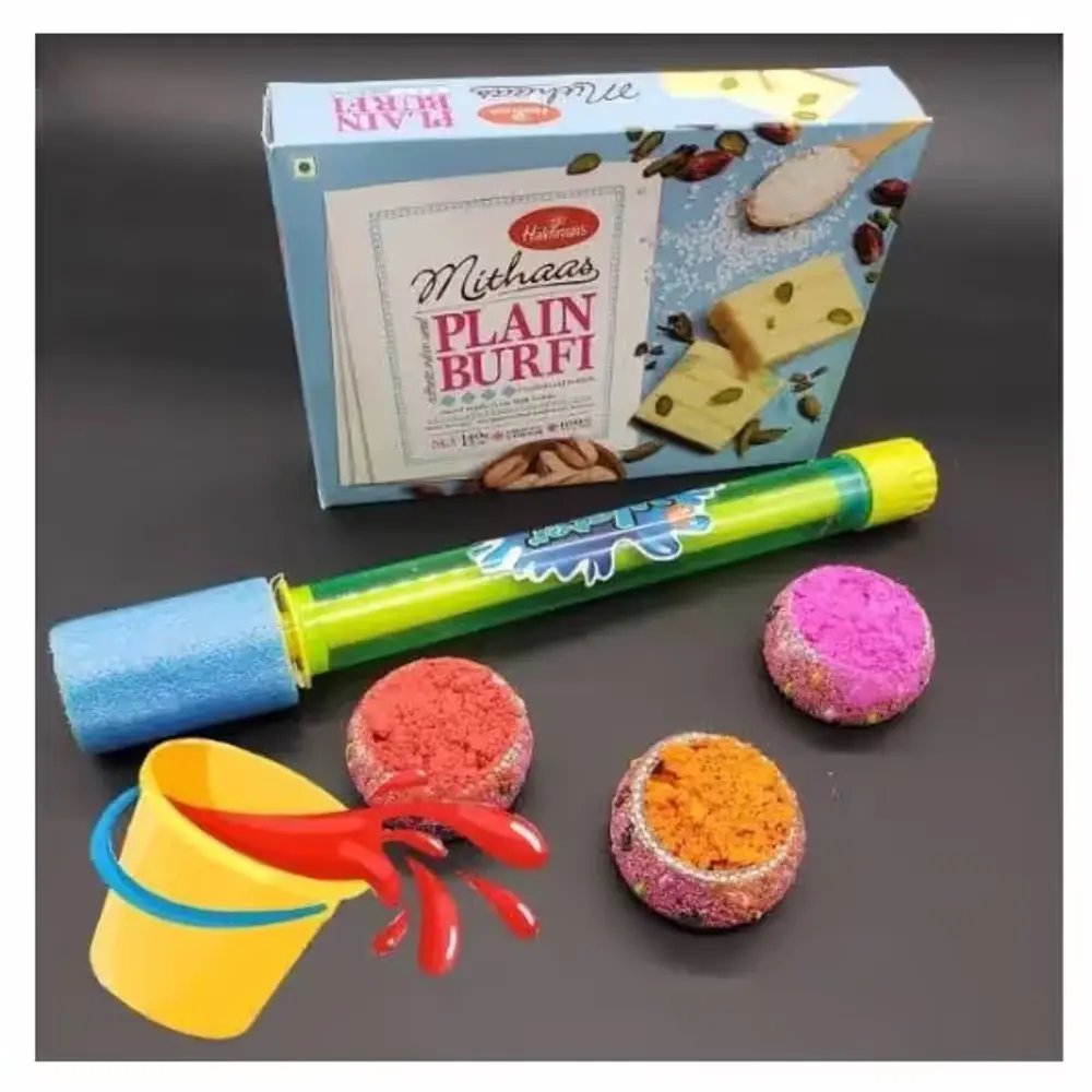 Burfi with Colors & Pichkari