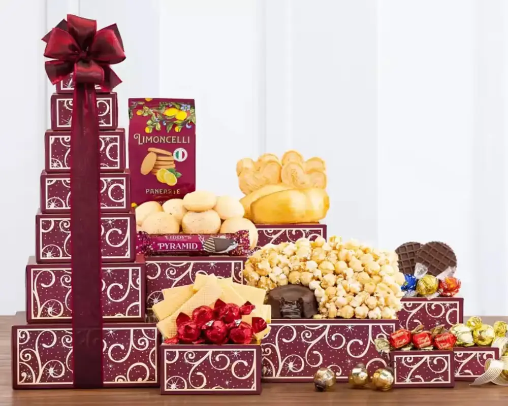 Chocolate & Gourmet Sweets Tower
