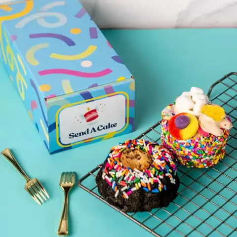 Birthday Mini Bundt Cake Duo