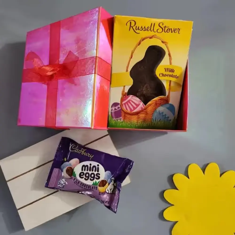 Easter Chocolate Bunny & Mini Eggs Duo