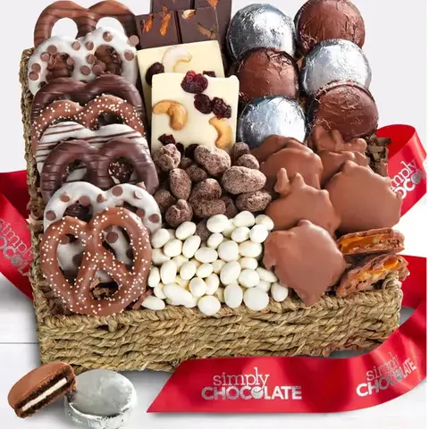 Nuts & Chocolate Confections Basket