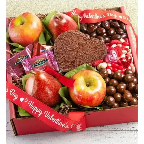 Sweetheart Fruit & Chocolate Box