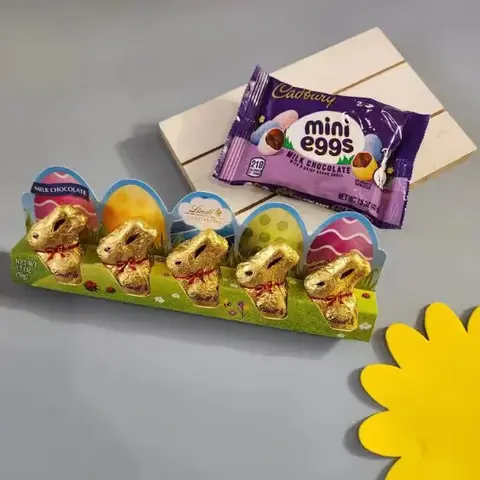 Cadbury Mini Eggs & Lindt Mini Gold Bunnies