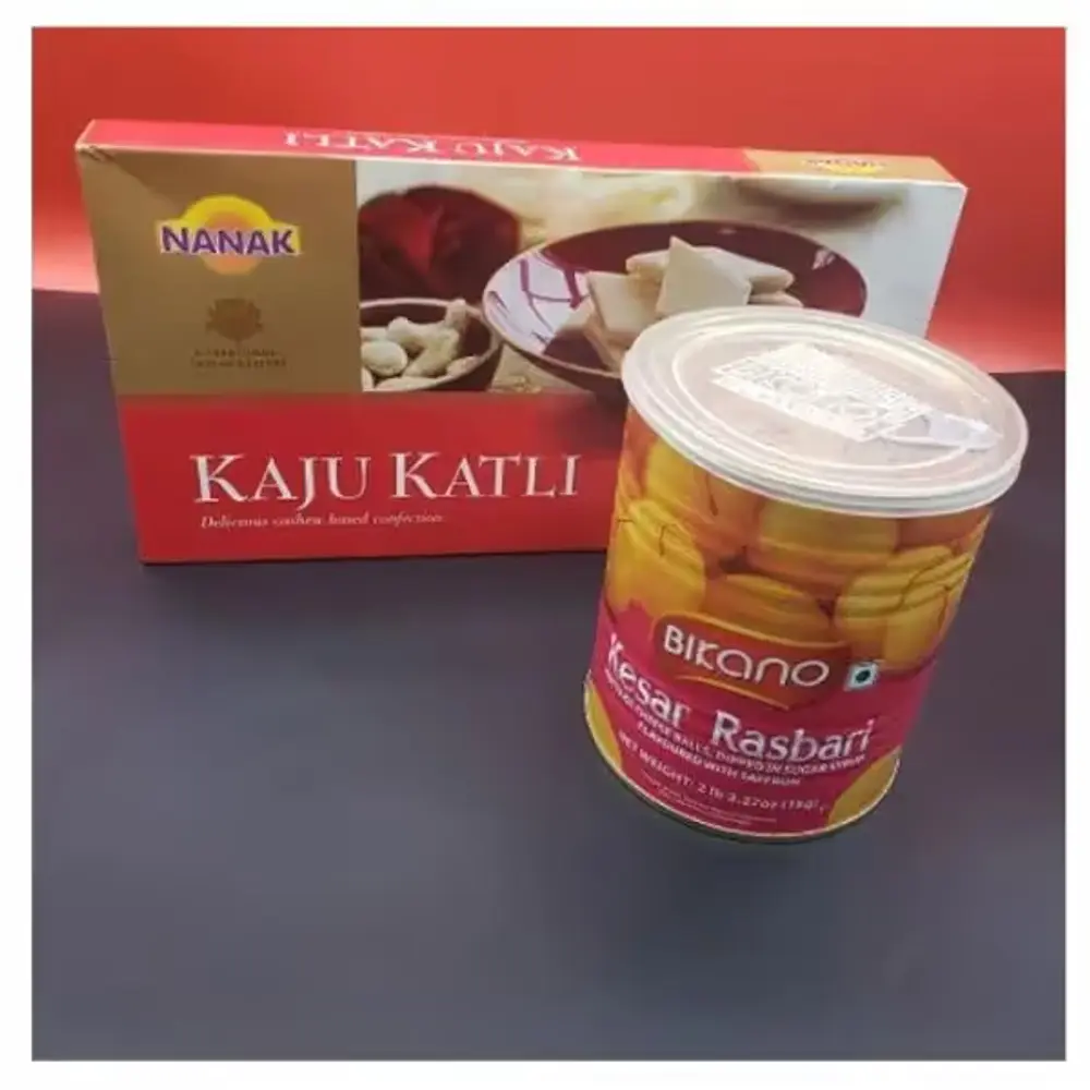 Kaju Katli & Kesar Rasbhari