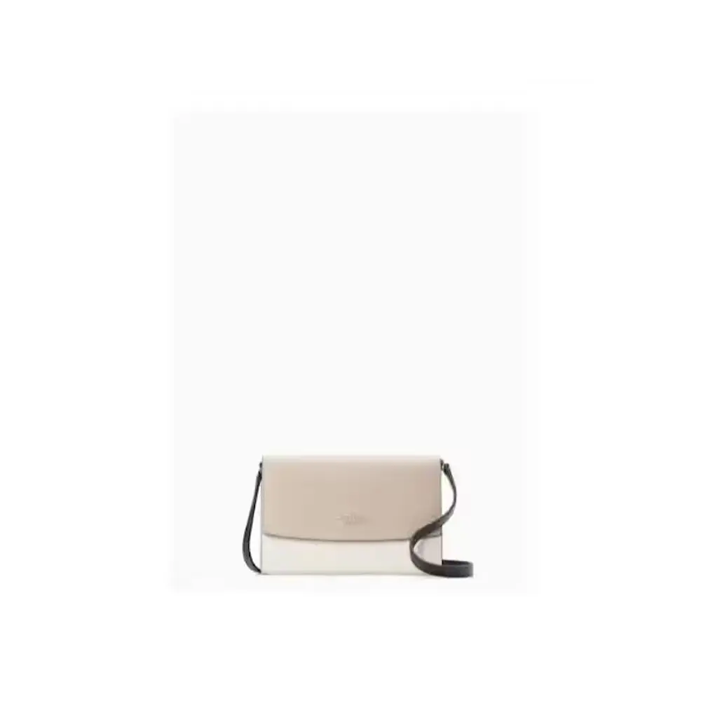 Saffiano Leather Organizer Crossbody