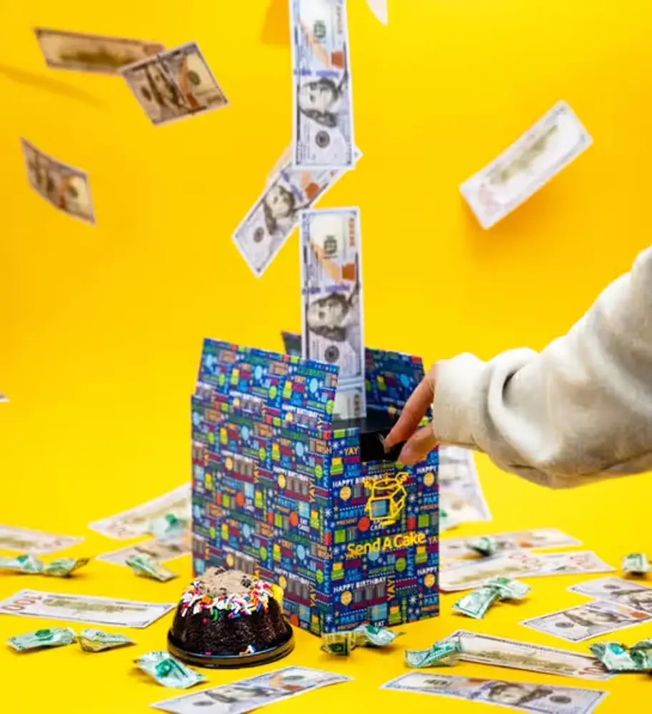 Birthday Billionaire Money Shower Box