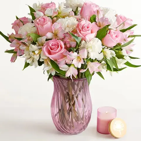 Pink & White Bouquet