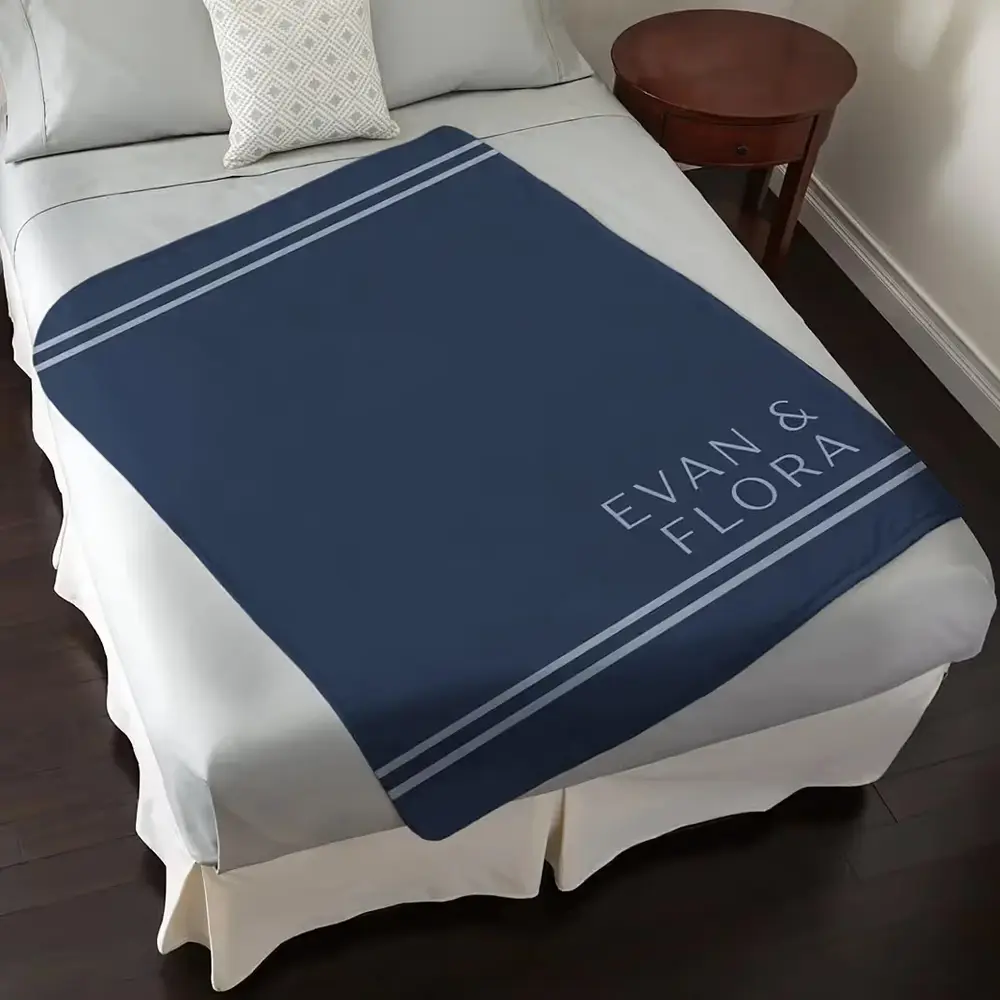 Personalized You & Me Couple Blanket
