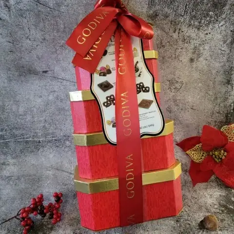 Godiva Chocolate Collection Tower