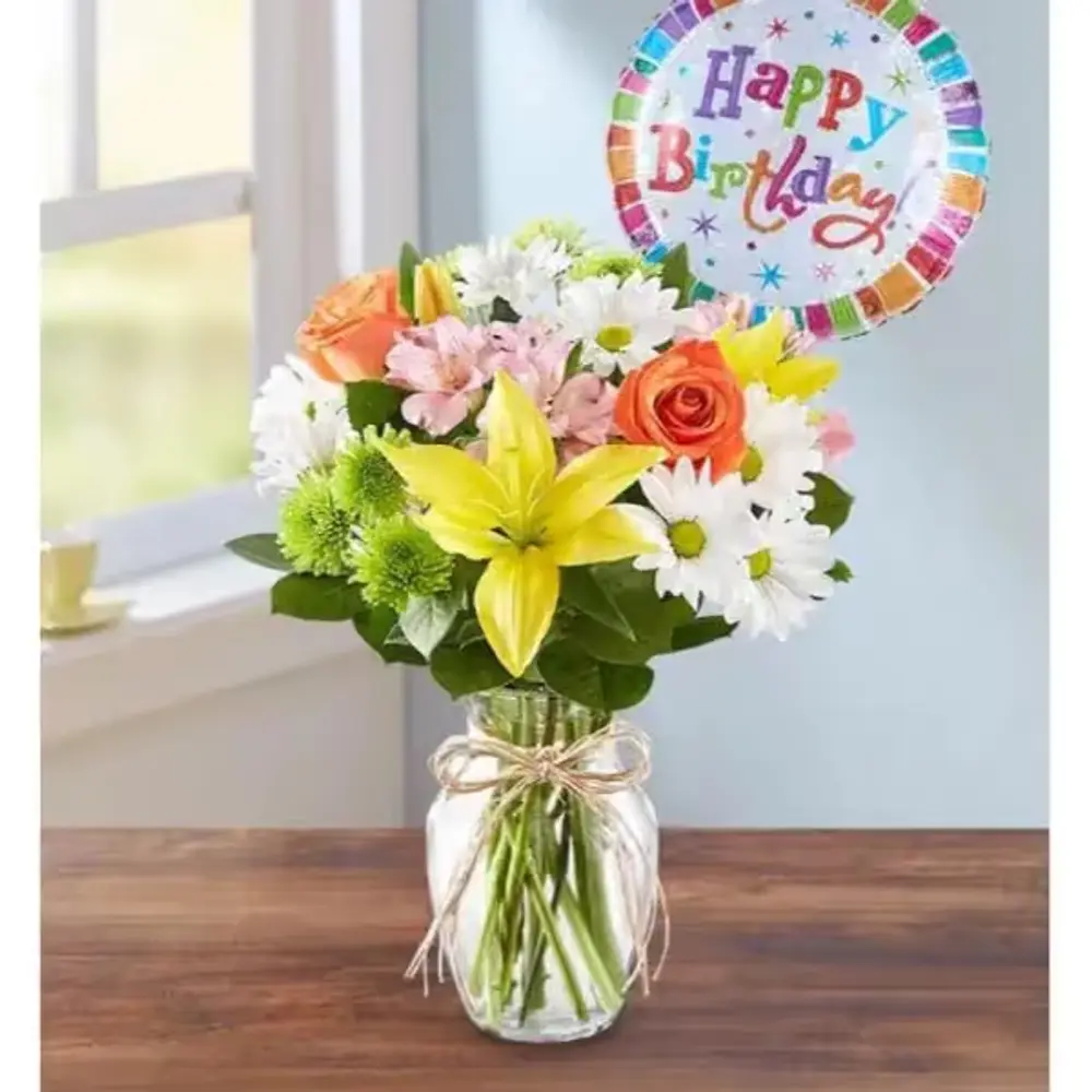 Fields of Europe Birthday Bouquet