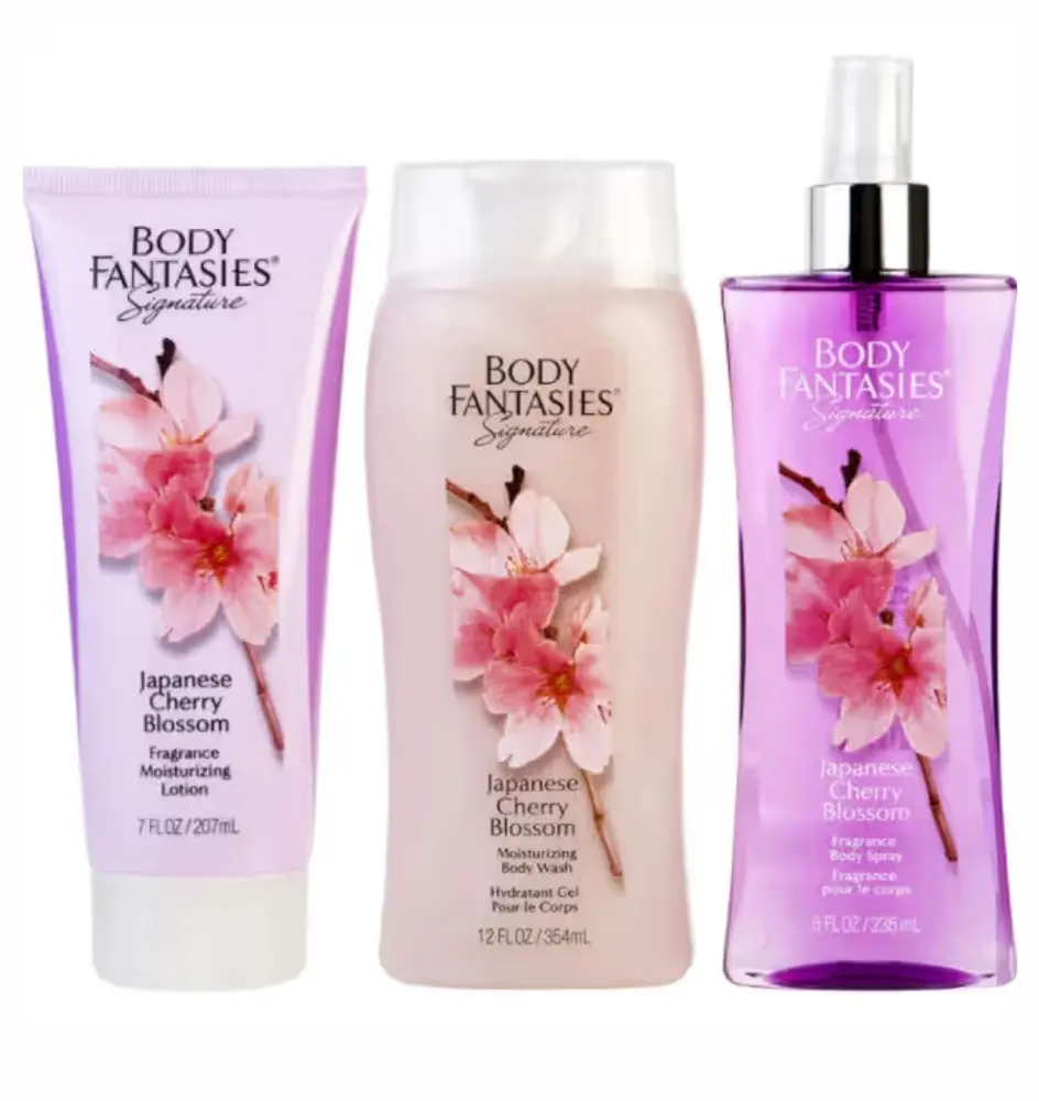 Japanese Cherry Blossom Body Set