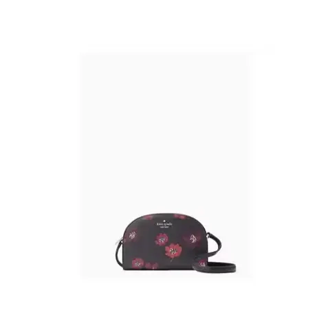 Saffiano Dome Zip Crossbody