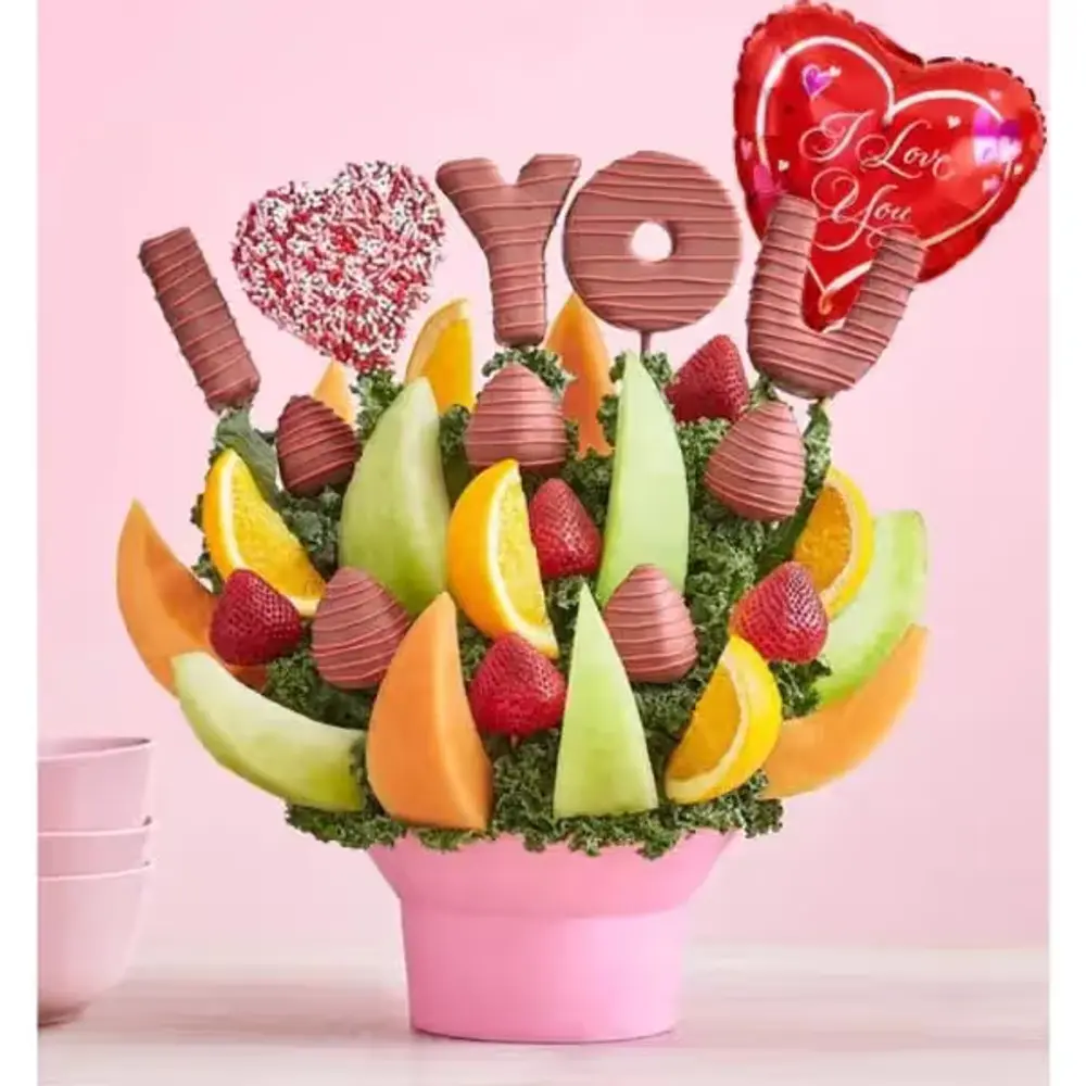 Sweet Love Story Fruit Arrangement