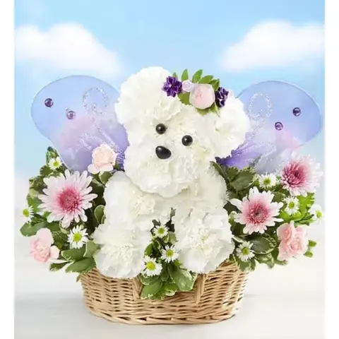 Magical Fairy Dog Flower Arrangement