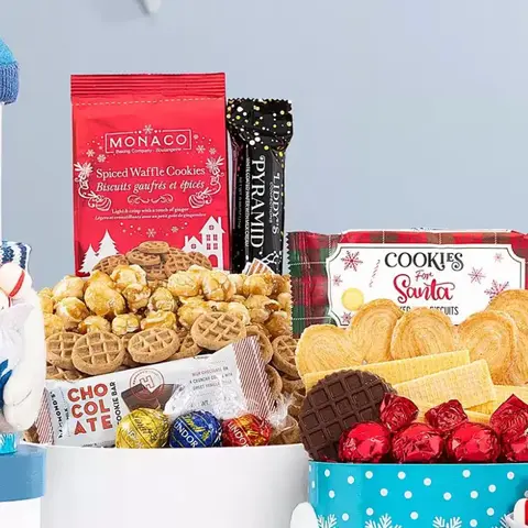Polar Bear Chocolate & Sweets Tower