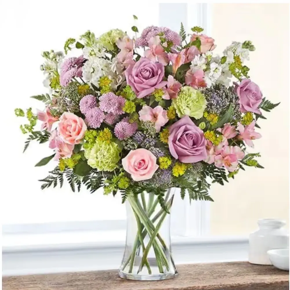 Charming Pastel Garden Bouquet