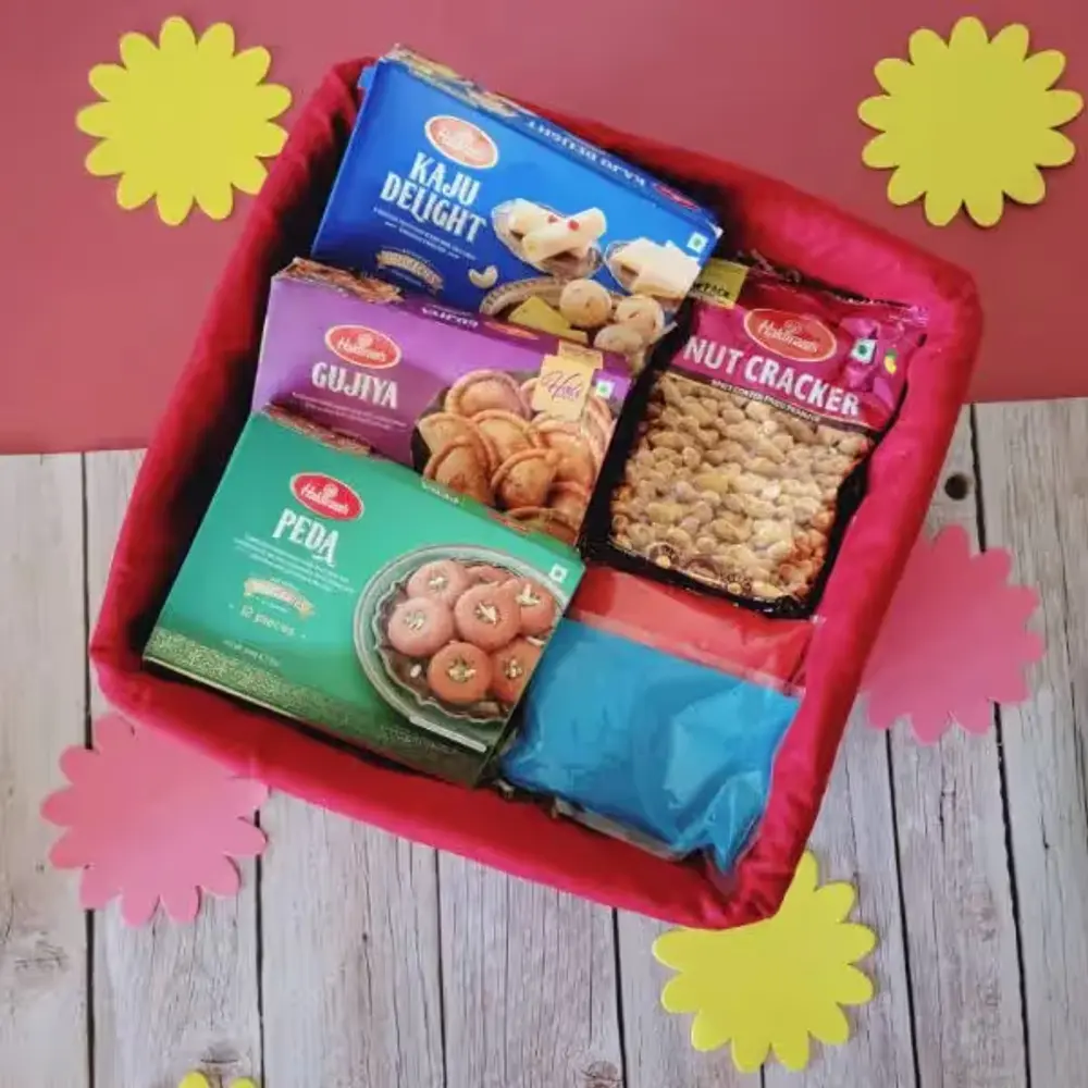 Sweets & Namkeen Holi Surprise