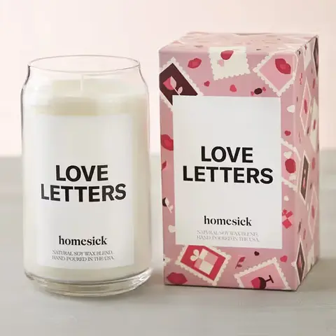 Homesick Love Letters Candle