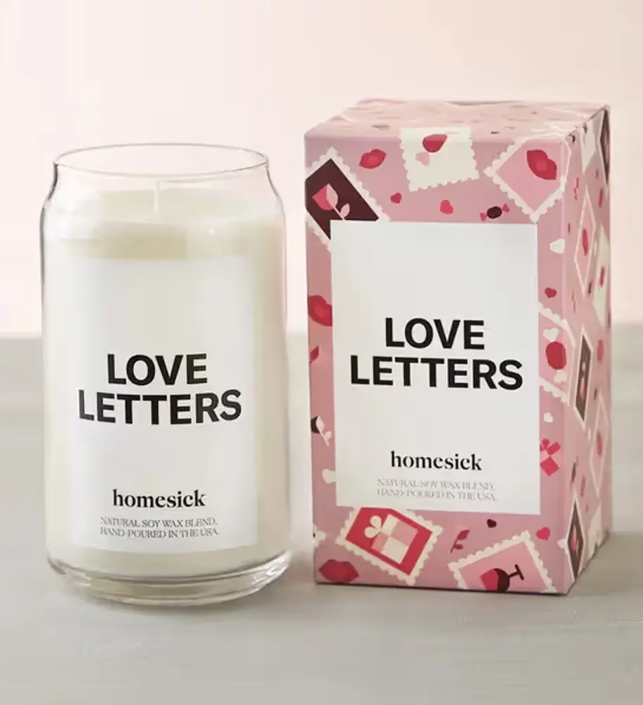 Homesick Love Letters Candle