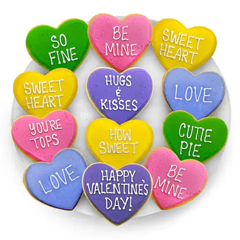 Sweet Talk Valentine Cookie Tray