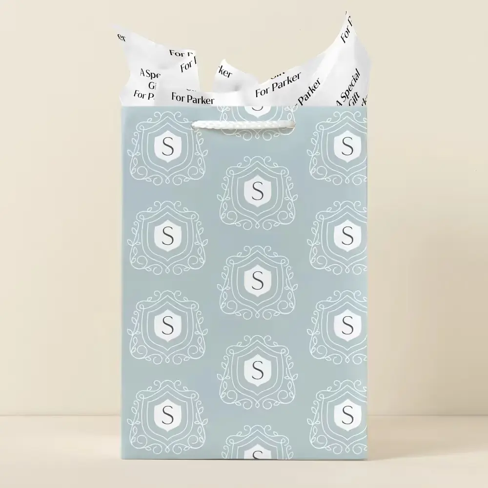 Personalized Initial Gift Bag