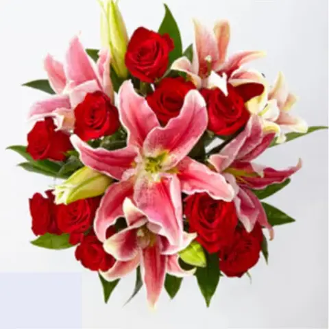 Lilies & Roses Bunch