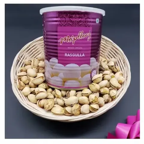 Rasgulla & Pistachios