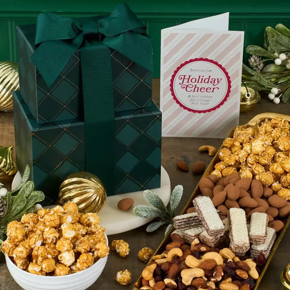 Happy Holidays Snack Box